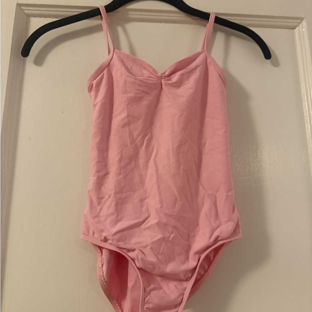 Wear moi pink abbie leotard kids 10/12.